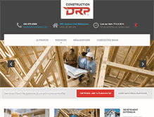 Tablet Screenshot of constructiondrp.com